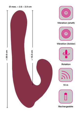RC Rotating Rabbit Vibrator